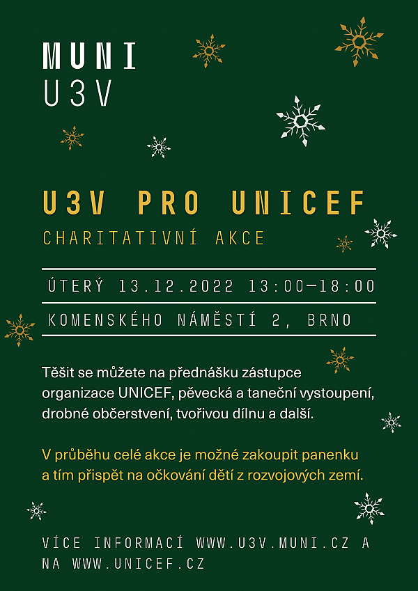 Charitativní akce pro UNICEF