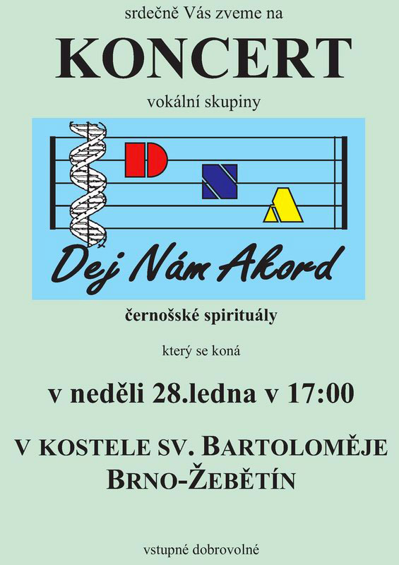 Koncert v Žebětíně