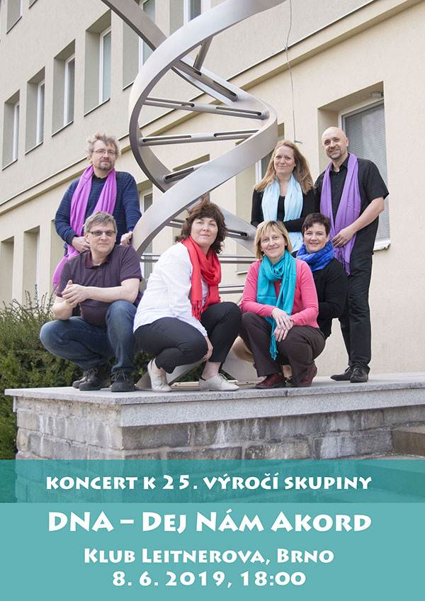 Koncert k 25. výročí skupiny DNA