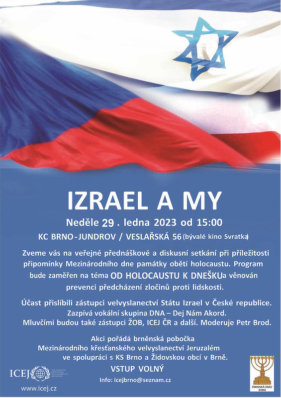 Koncert na setkání „Izrael a my“