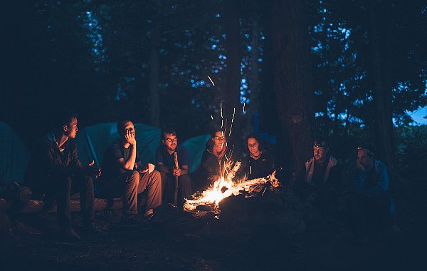 Koncert spirituálů pro chataře na Brněnské přehradě