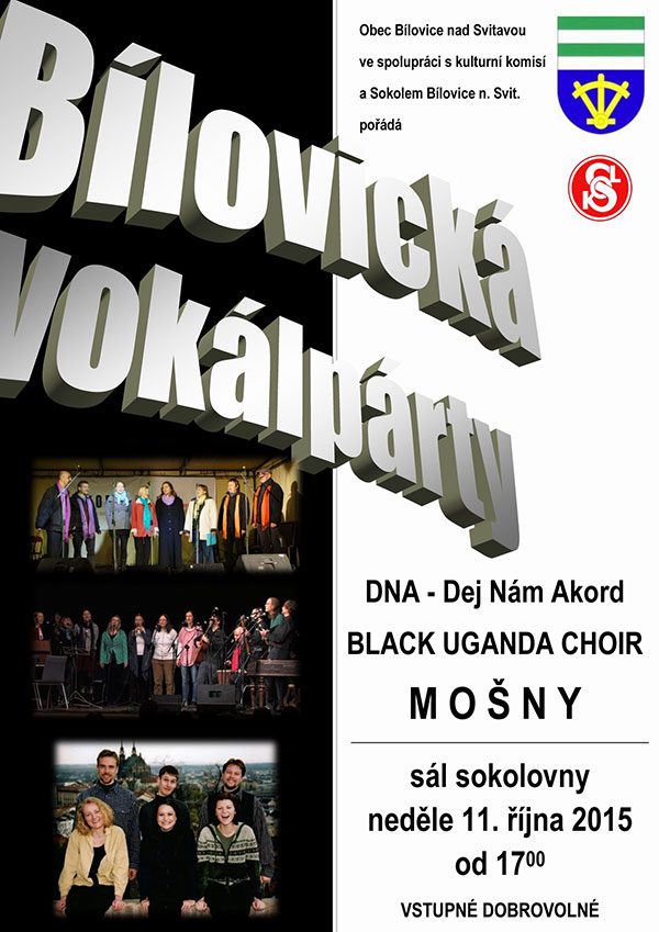 Koncert v Bílovicích nad Svitavou