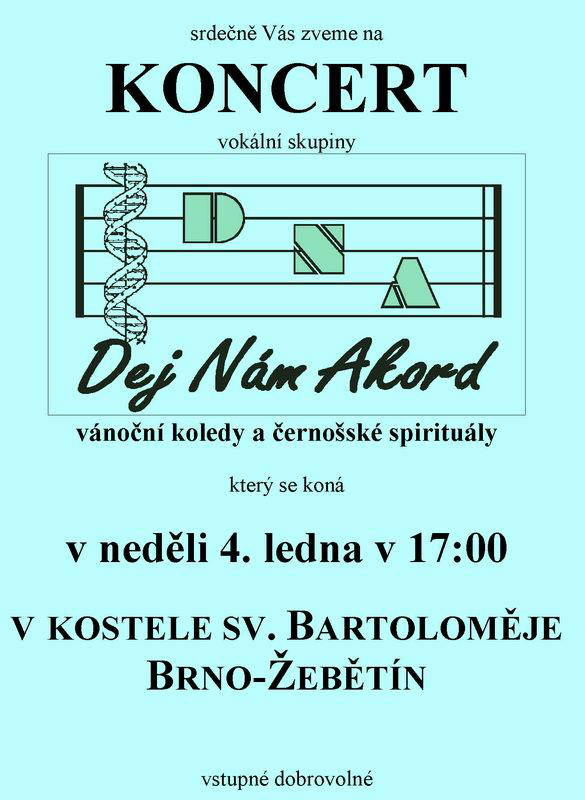 Koncert v Žebětíně
