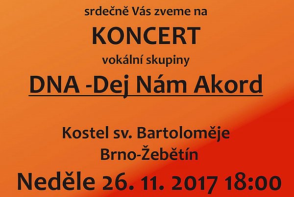 Koncert v Žebětíně