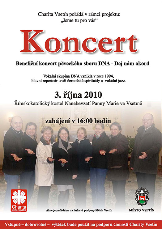 Koncert ve Vsetíně