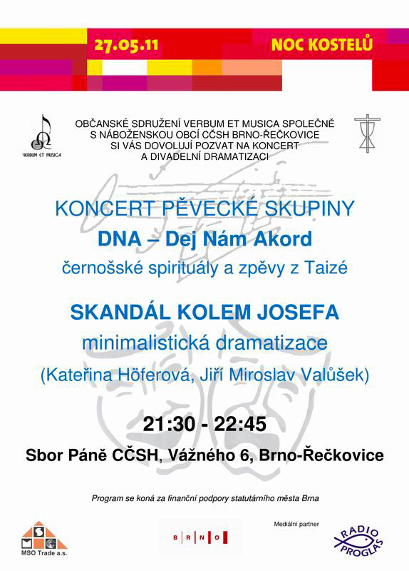 Noc kostelů – koncert v Řečkovicích