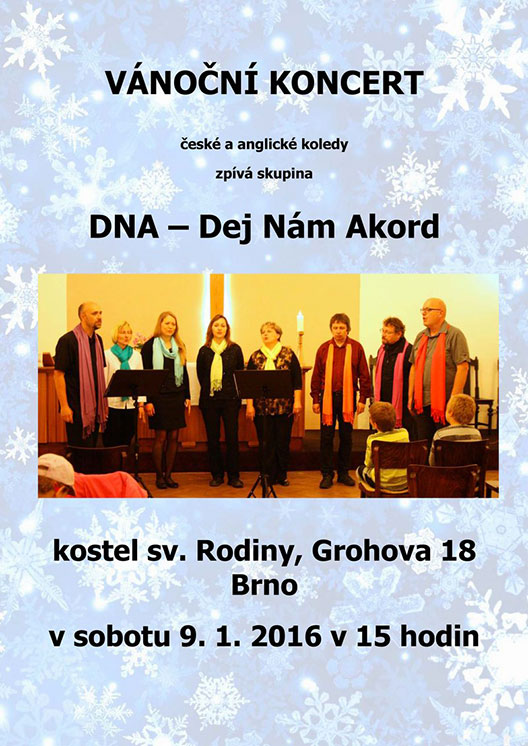 Tříkrálový koncert v kostele sv. Rodiny v Brně