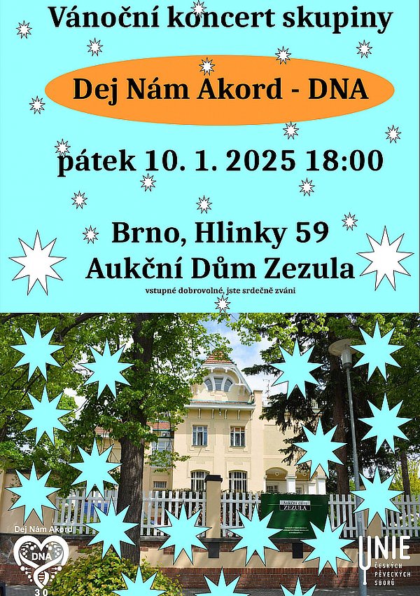Vánoční koncert v Brně