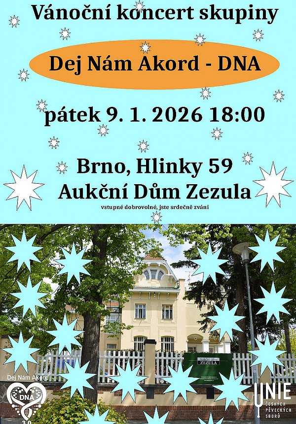 Vánoční koncert v Brně