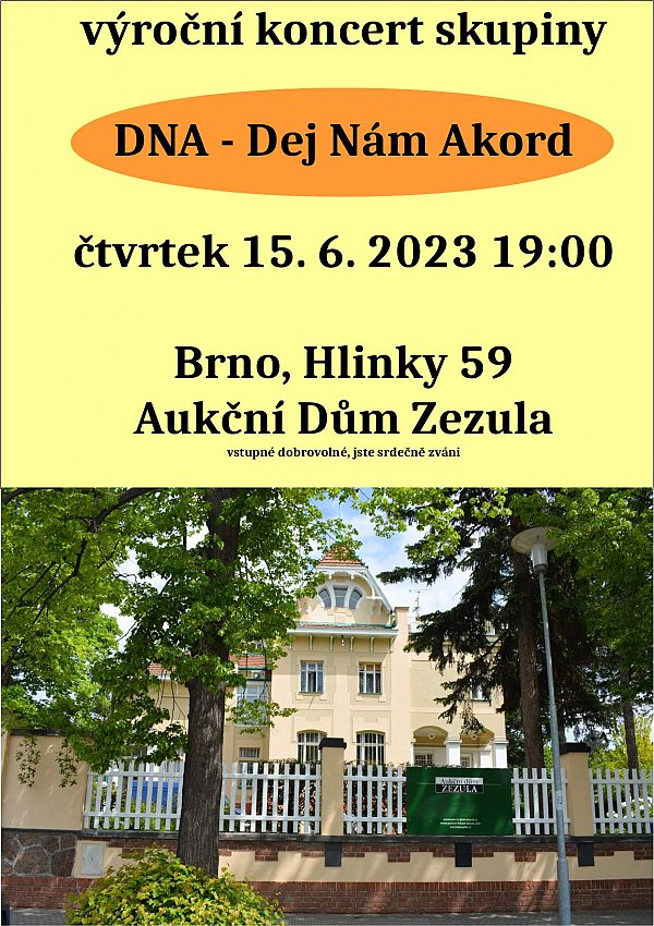 Výroční koncert DNA