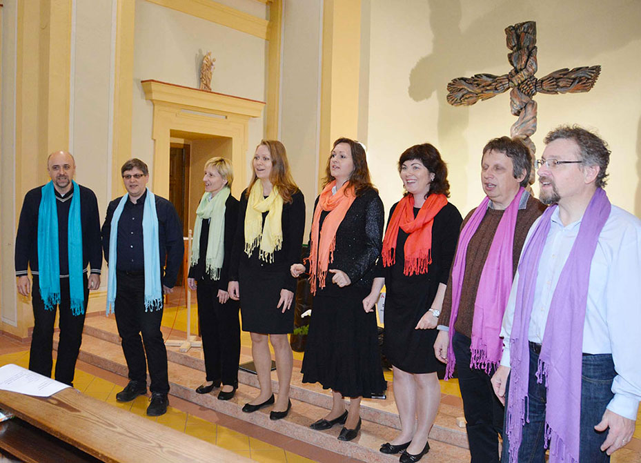 koncert v kapli sv. Anny v Brně (duben 2017)